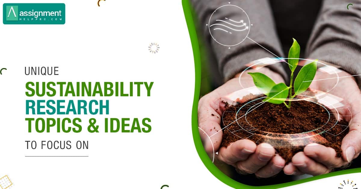 Sustainability Research Topics